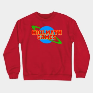 Coolmath Planet Logo Crewneck Sweatshirt